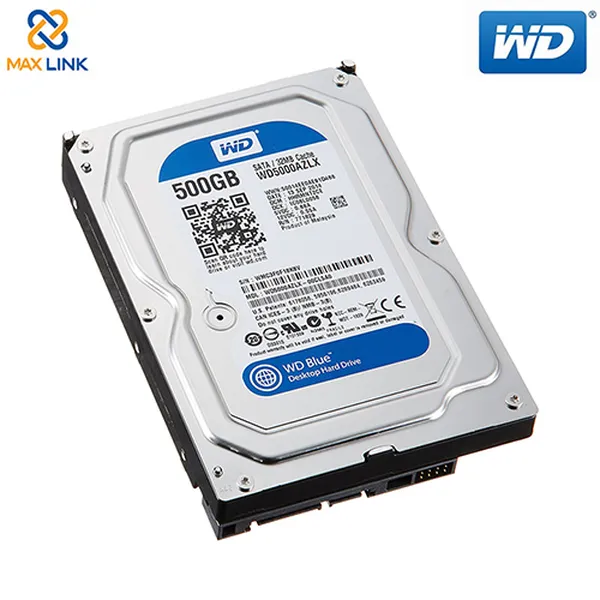 Ổ cứng WD HDD Blue 7200rpm 500GB (Desktop) WD5000AZLX