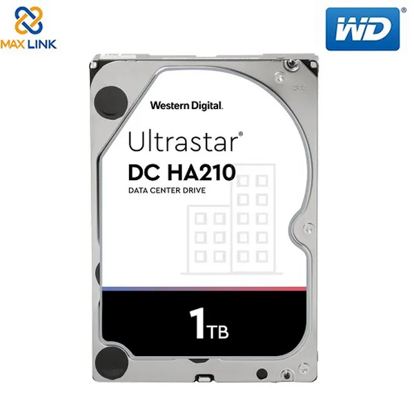 Ổ cứng WD HDD Enterprise ULTRASTAR DC HA210 1TB 3.5" SATA 1W10001