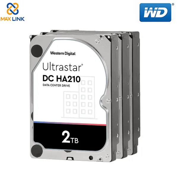 Ổ cứng WD HDD Enterprise ULTRASTAR DC HA210 2TB 3.5 SATA 1W10002