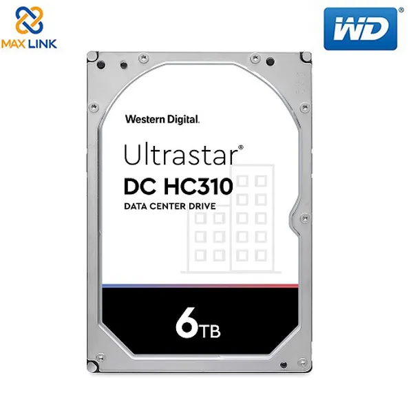 Ổ cứng WD HDD Enterprise ULTRASTAR DC HC310 6TB 3.5" SATA 0B36039