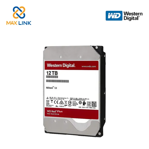 Ổ cứng HDD Western Digital Red Plus 12TB WD120EFBX