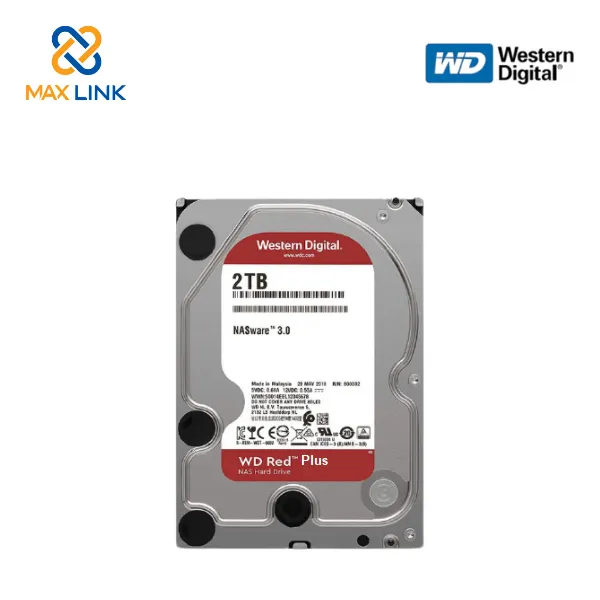 Ổ cứng HDD Western Digital Red Plus 2TB  WD20EFZX 