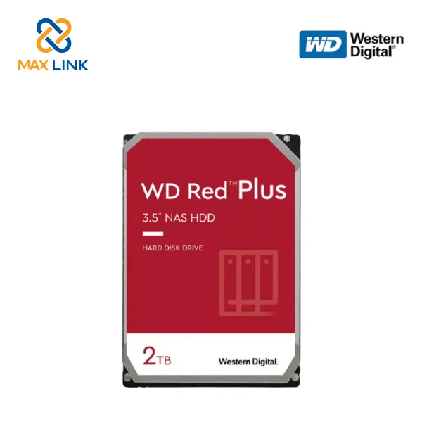 Ổ cứng HDD Western Digital Red Plus 2TB  WD20EFZX 