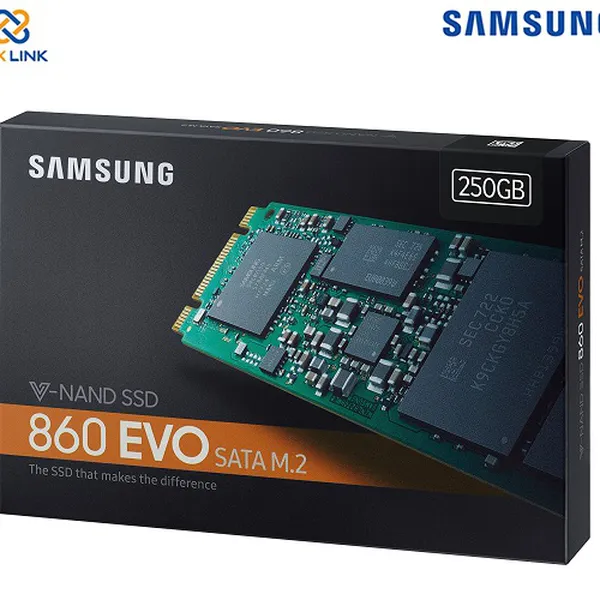 Ổ cứng SAMSUNG SSD 860EVO M2 2280 250GB MZ-N6E250BW