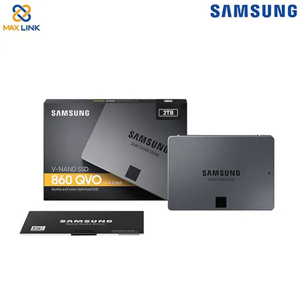 Ổ cứng SAMSUNG SSD 860QVO SATA III 2TB MZ-76Q2T0BW