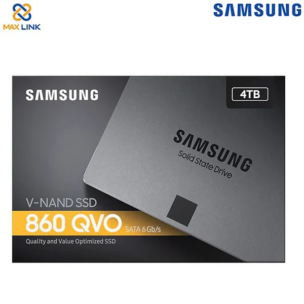 Ổ cứng SAMSUNG SSD 860QVO SATA III 4TB MZ-76Q4T0BW