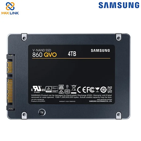 Ổ cứng SAMSUNG SSD 860QVO SATA III 4TB MZ-76Q4T0BW