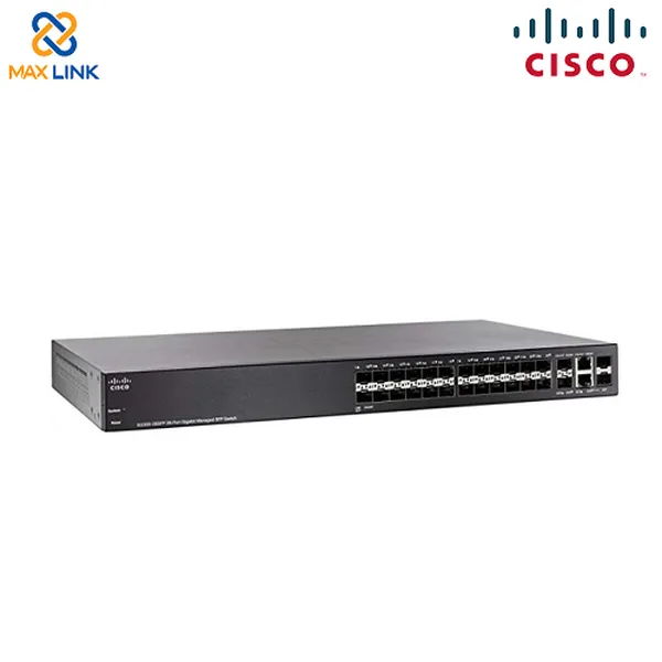 Cisco SG300-28SFP 28-port Gigabit SFP Managed Switch