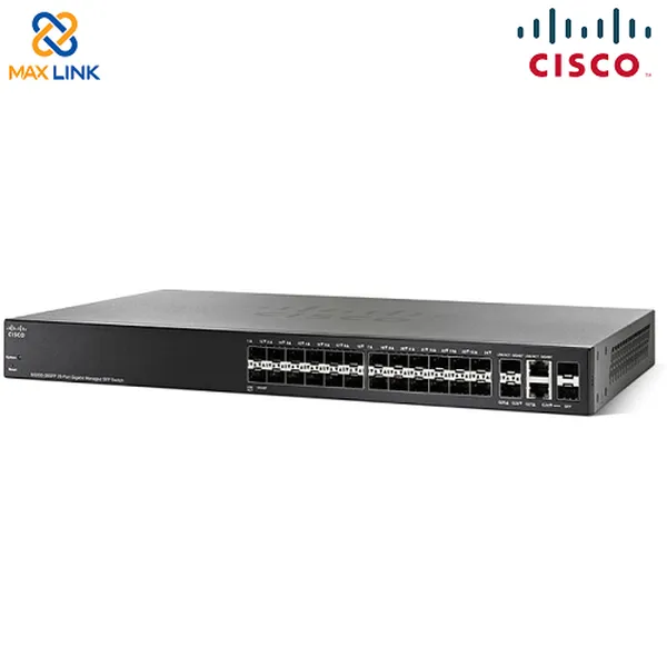 Cisco SG300-28SFP 28-port Gigabit SFP Managed Switch