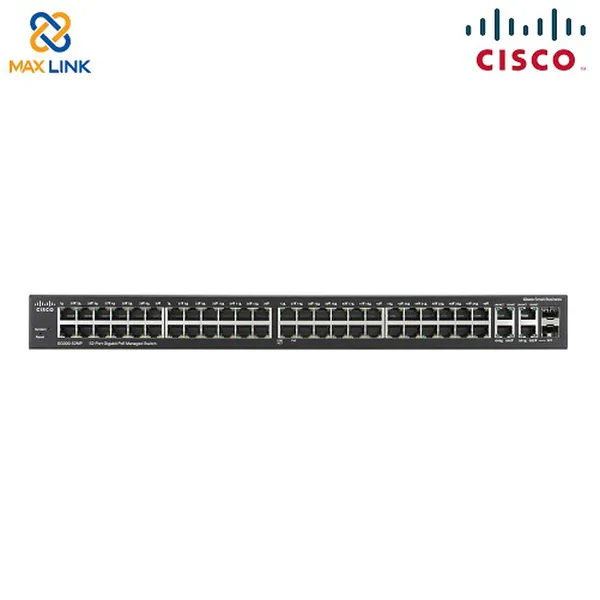 Cisco SG300-52MP 52-port Gigabit Max-PoE Managed Switch