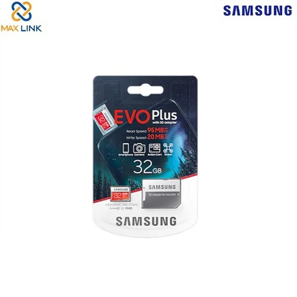 Thẻ nhớ micro SD Samsung EVO PLUS 32GB MB-MC32GA/APC