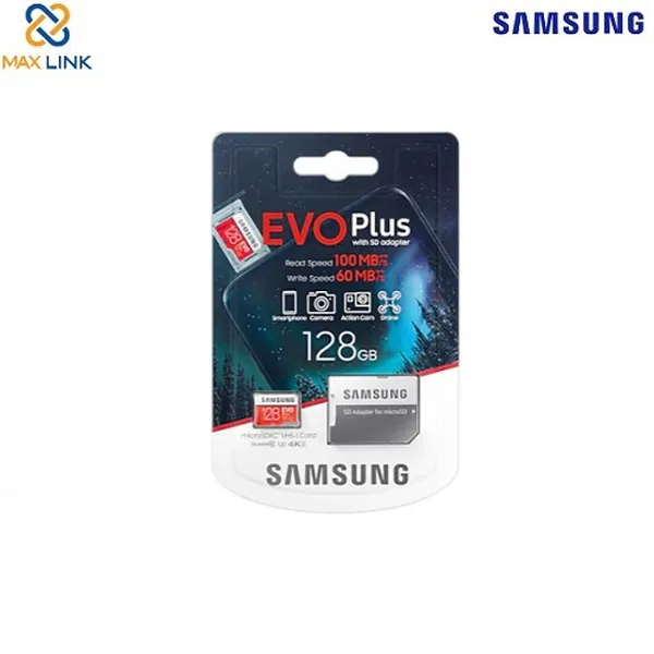 Thẻ nhớ MicroSD Samsung Evo plus - 128GB MB-MC128HA/APC