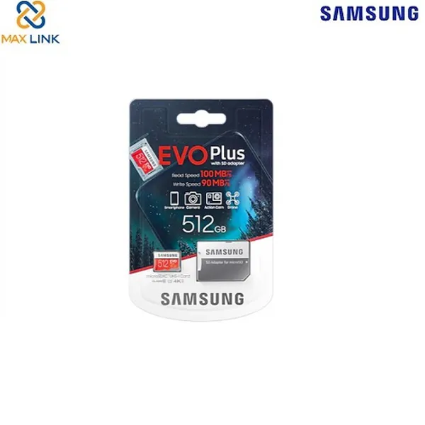 Thẻ nhớ MicroSD Samsung Evo plus - 512GB MB-MC512HA/APC