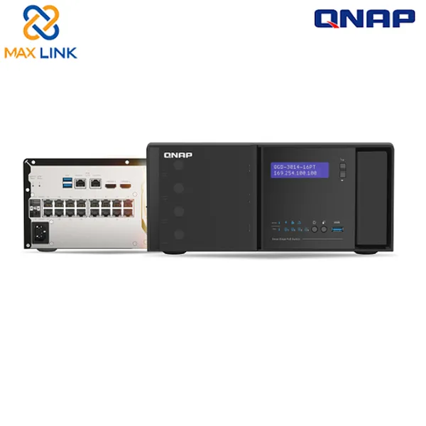 Thiết bị chuyển mạch Qnap QGD-3014-16PT-8G