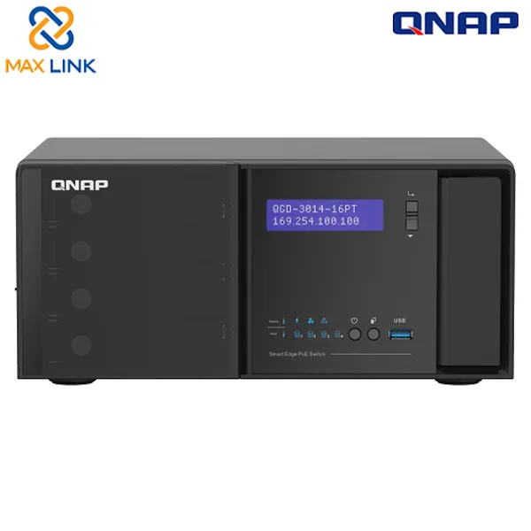 Thiết bị chuyển mạch Qnap QGD-3014-16PT-8G