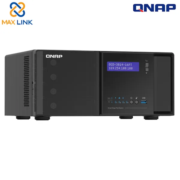 Thiết bị chuyển mạch Qnap QGD-3014-16PT-8G