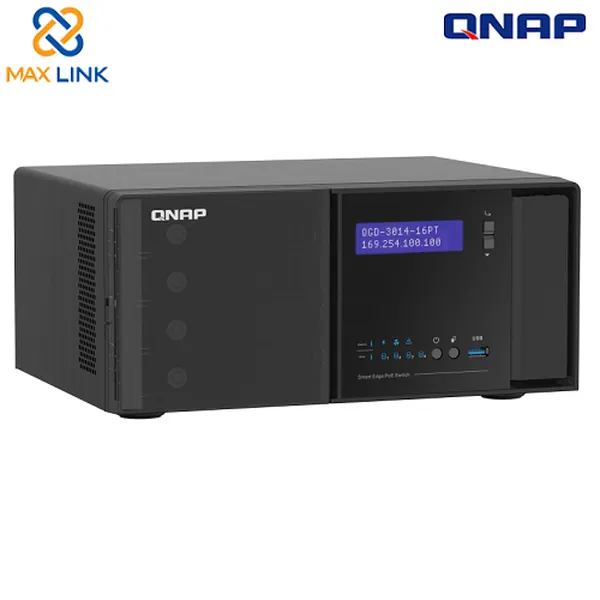 Thiết bị chuyển mạch Qnap QGD-3014-16PT-8G