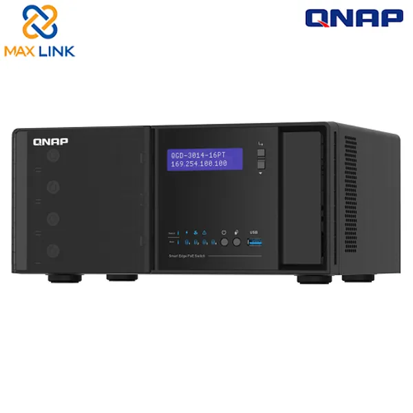 Thiết bị chuyển mạch Qnap QGD-3014-16PT-8G