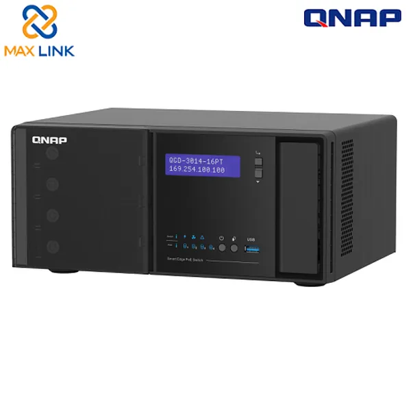 Thiết bị chuyển mạch Qnap QGD-3014-16PT-8G