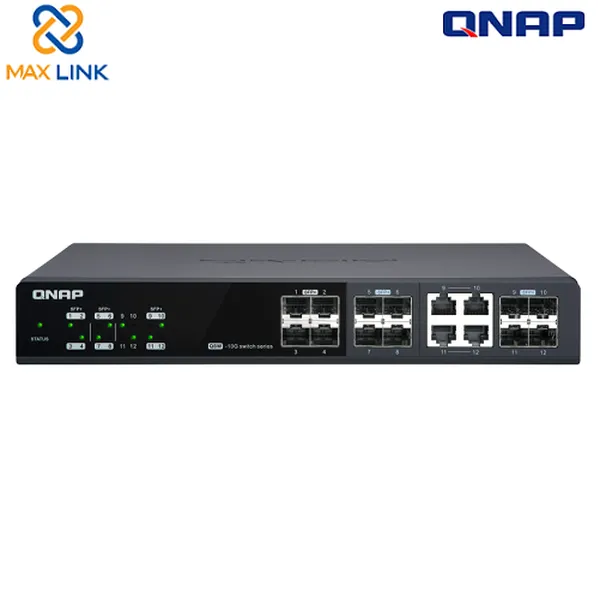 Thiết bị chuyển mạch Qnap QSW-M1204-4C