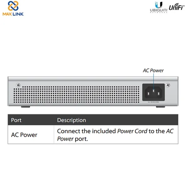 Thiết bị chuyển mạch UniFi Switch US-8-150W