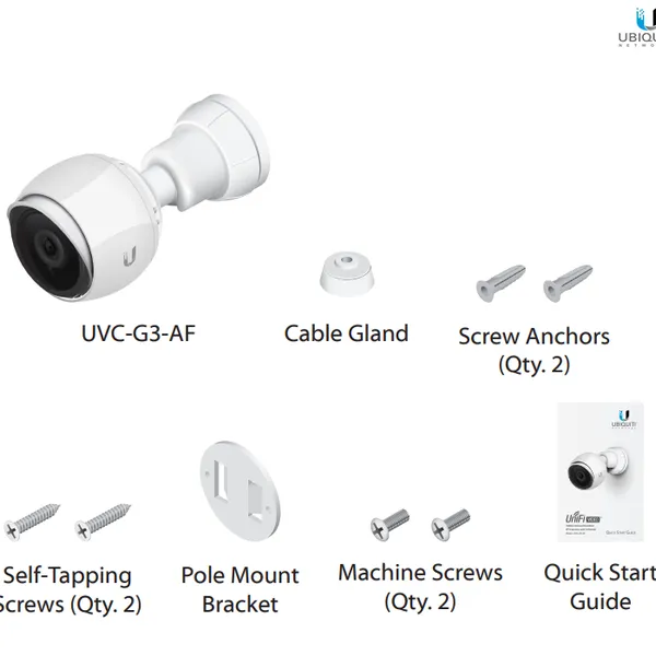 Thiết bị IP camera - Ubiquiti UniFi® Video Camera G3-AF UVC-G3-AF