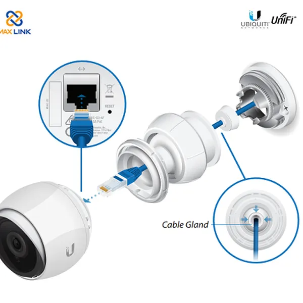 Thiết bị IP camera - Ubiquiti UniFi® Video Camera G3-AF UVC-G3-AF