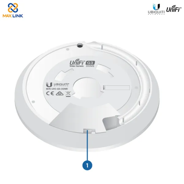 Thiết bị IP camera - Ubiquiti UniFi® Video Camera G3 DOME UVC-G3-DOME