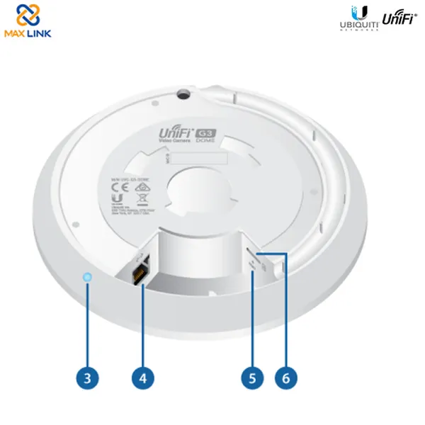 Thiết bị IP camera - Ubiquiti UniFi® Video Camera G3 DOME UVC-G3-DOME