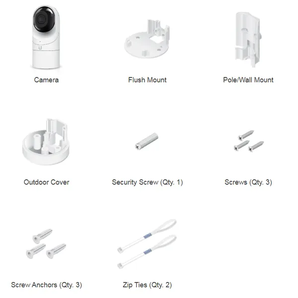 Thiết bị IP camera - Ubiquiti UniFi® Video Camera G3 Flex UVC-G3-FLEX