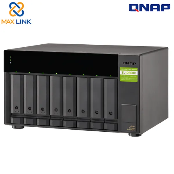 Thiết bị lưu trữ mạng NAS QNAP TL-D800C (Bộ mở rộng)