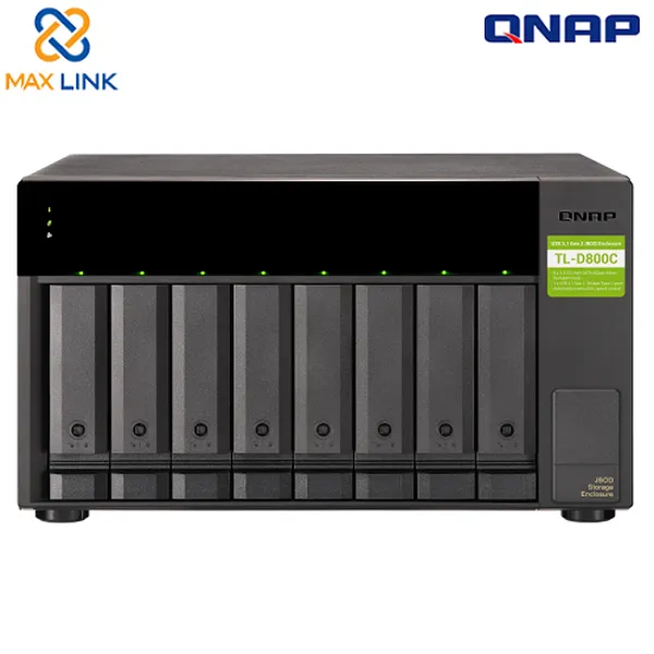 Thiết bị lưu trữ mạng NAS QNAP TL-D800C (Bộ mở rộng)