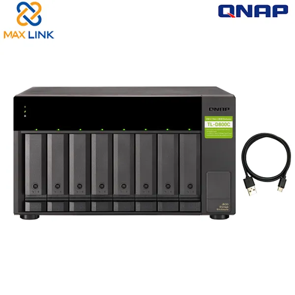 Thiết bị lưu trữ mạng NAS QNAP TL-D800C (Bộ mở rộng)