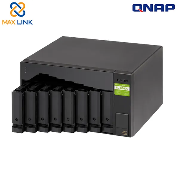 Thiết bị lưu trữ mạng NAS QNAP TL-D800C (Bộ mở rộng)