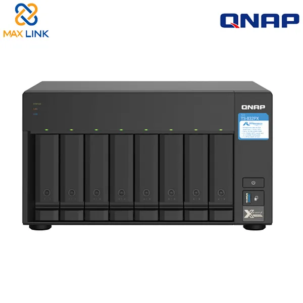 Thiết bị lưu trữ mạng NAS Qnap TS-832PX-4G