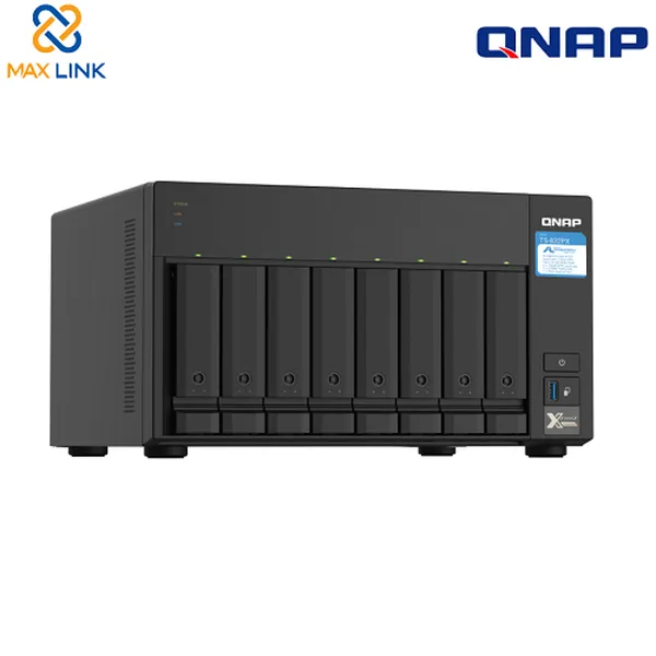 Thiết bị lưu trữ mạng NAS Qnap TS-832PX-4G