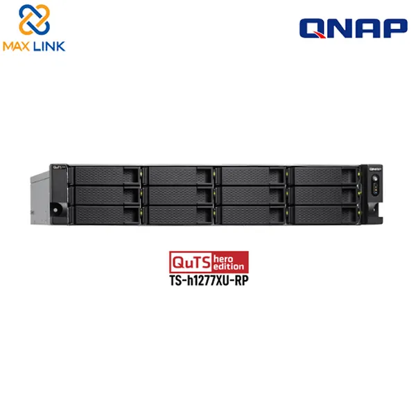 Thiết bị lưu trữ mạng NAS Qnap TS-h1277XU-RP-3700X-128G 