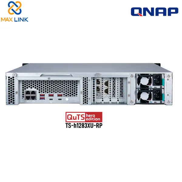Thiết bị lưu trữ mạng NAS Qnap TS-h1283XU-RP-E2236-128G