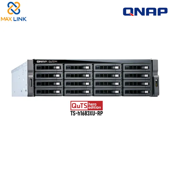 Thiết bị lưu trữ mạng NAS Qnap TS-h1683XU-RP-E2236-128G