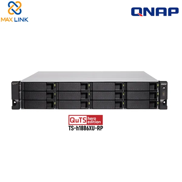 Thiết bị lưu trữ mạng NAS Qnap TS-h1886XU-RP-D1622-32G