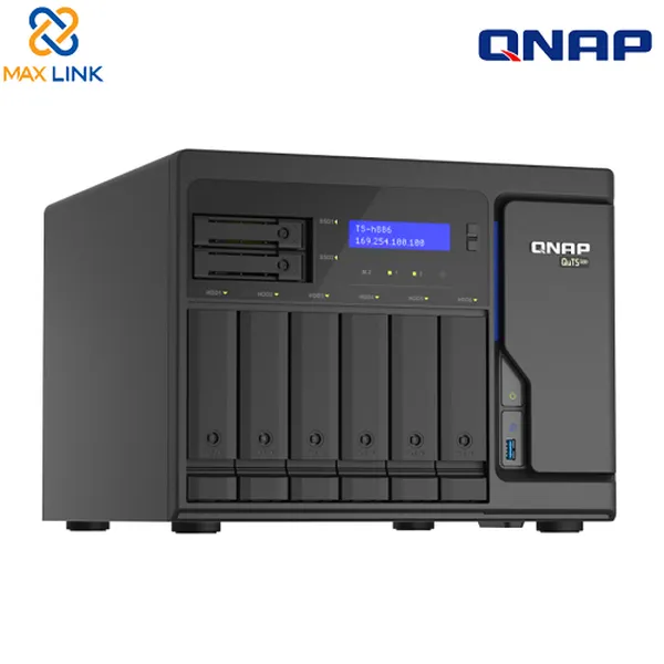 Thiết bị lưu trữ mạng NAS Qnap TS-h886-D1622-16G