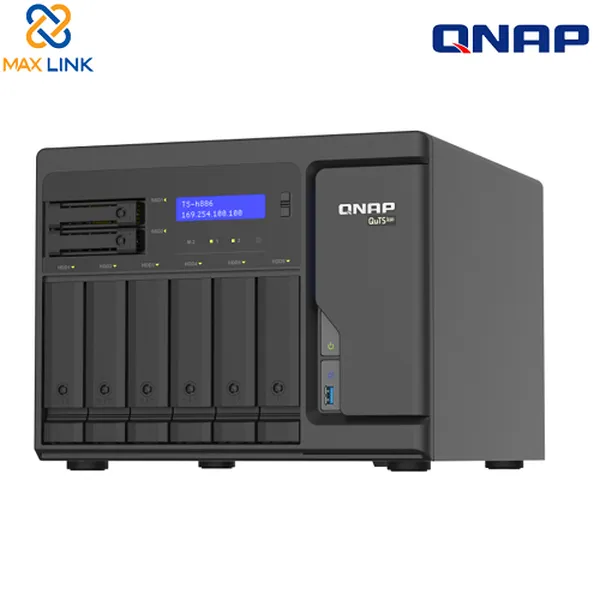 Thiết bị lưu trữ mạng NAS Qnap TS-h886-D1622-16G