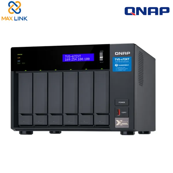 Thiết bị lưu trữ mạng NAS Qnap TVS-672XT-i3-8G