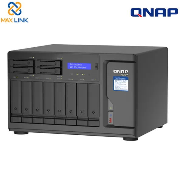Thiết bị lưu trữ mạng NAS Qnap TVS-h1288X-W1250-16G