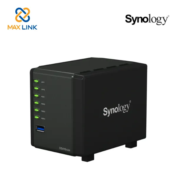 Thiết bị lưu trữ mạng NAS Synology DS419slim