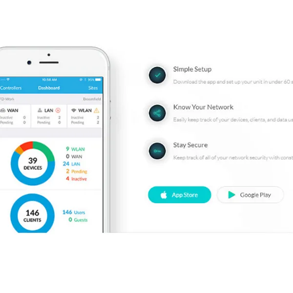 Thiết bị thu phát sóng WiFi - Ubiquiti UniFi® AP AC In-Wall