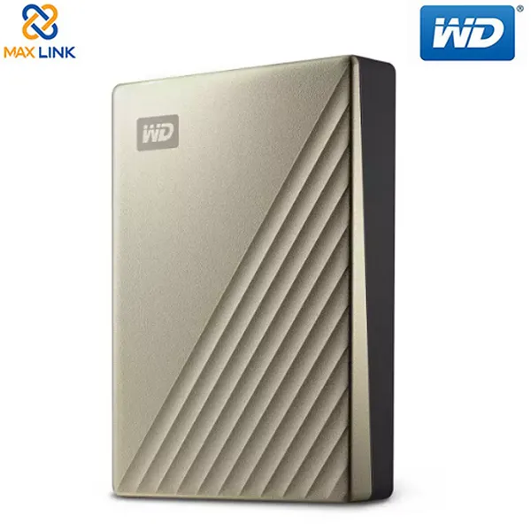 Ổ cứng WD My Passport Ultra- 2.5" USB 3.0 4TB (Portable Drives) Gold WDBFTM0040BGD-WESN