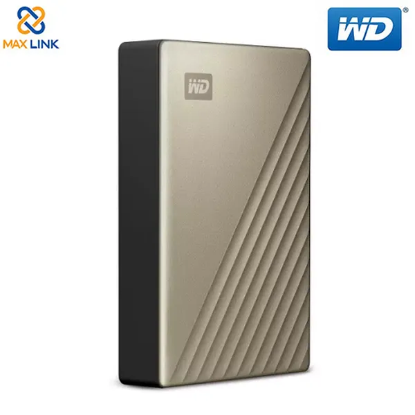 Ổ cứng WD My Passport Ultra- 2.5" USB 3.0 4TB (Portable Drives) Gold WDBFTM0040BGD-WESN
