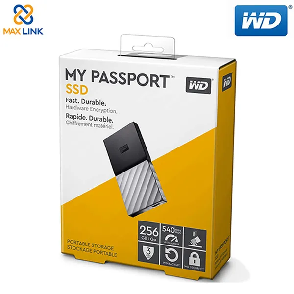 Ổ cứng WD My Passport SSD 256GB WDBKVX2560PSL-WESN