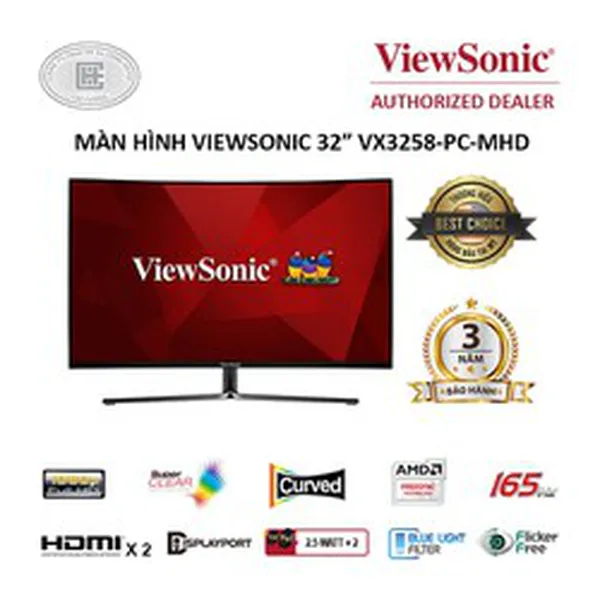 Màn hình máy tính LCD Viewsonic VX3258-PC-MHD – 32” CURVED GAMING